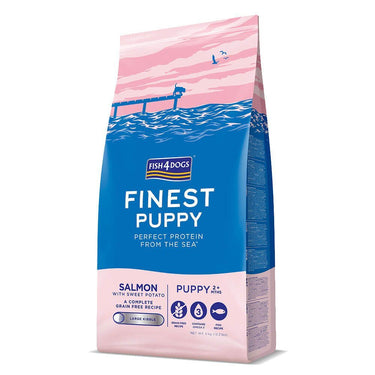 Fish4Dogs Finest Salmon Large Kibble Dry Puppy Food - 6kg